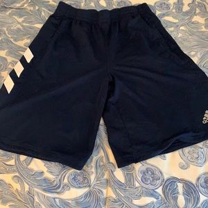 Adidas Navy Blue Youth XL basketball shorts